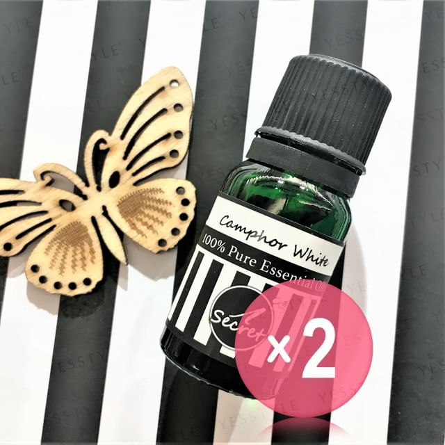 iSecret-Camphor White 100 Pure Essential Oil 2pcs Bundle Set