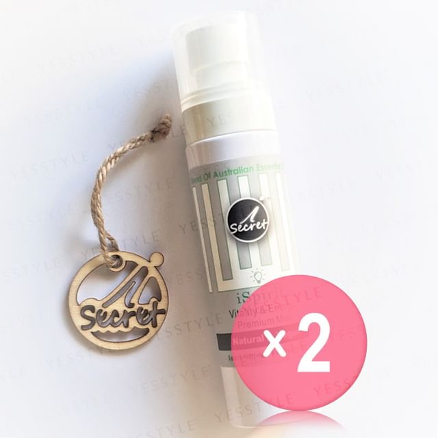 iSecret-iSpirit Vitality Energy Premium Mist 2pcs Bundle Set