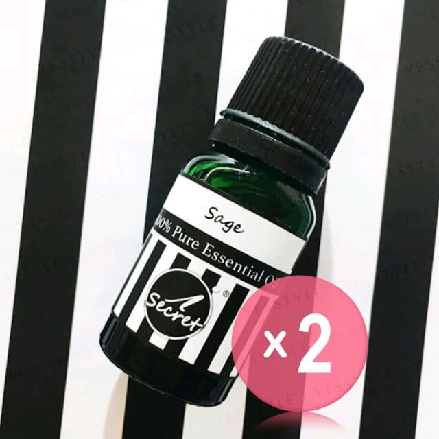 iSecret-Sage 100 Pure Essential Oil 2pcs Bundle Set
