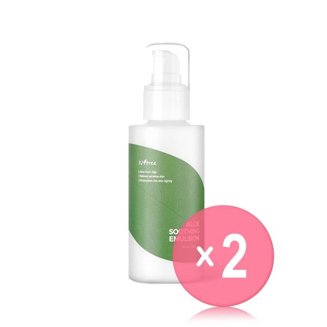 Isntree-Aloe Soothing Emulsion 2pcs Bundle Set