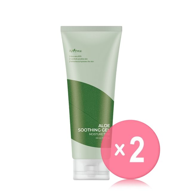 Isntree-Aloe Soothing Gel Moisture Type 2pcs Bundle Set