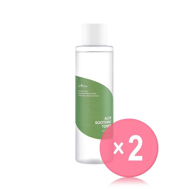 Isntree-Aloe Soothing Toner 2pcs Bundle Set