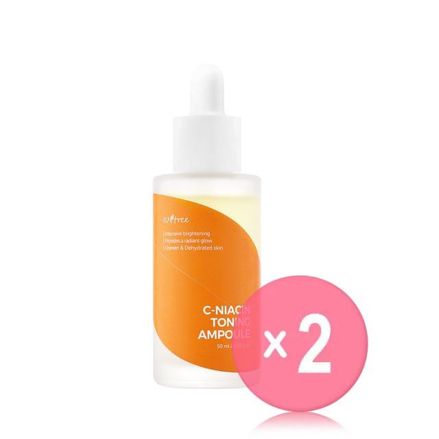 Isntree-C-Niacin Toning Ampoule 50ml 2pcs Bundle Set