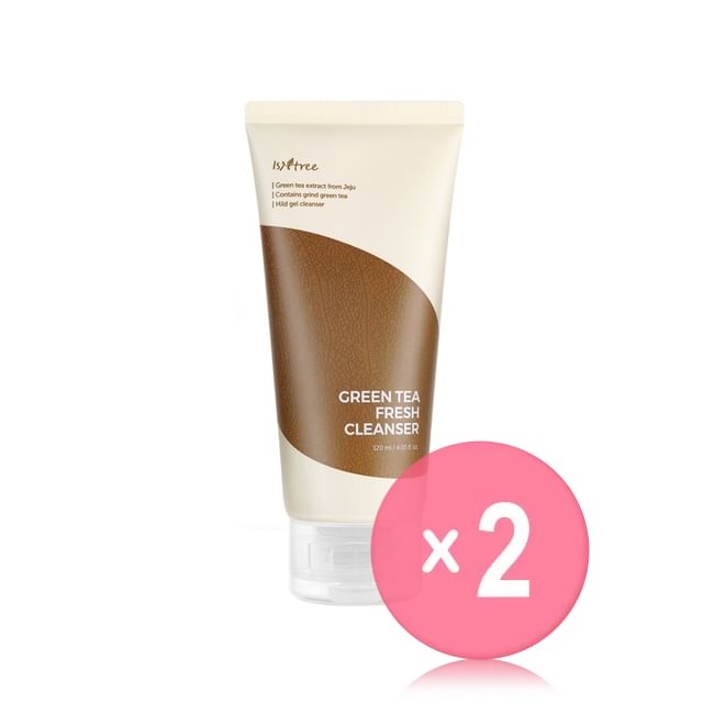 Isntree-Green Tea Fresh Cleanser 2pcs Bundle Set