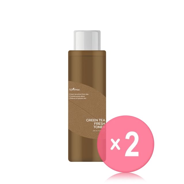 Isntree-Green Tea Fresh Toner 2pcs Bundle Set-200ml X 2 Pcs