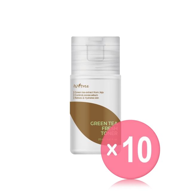 Isntree-Green Tea Fresh Toner Mini 10pcs Bundle Set