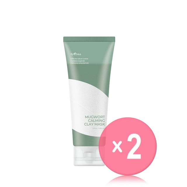 Isntree-Mugwort Calming Clay Mask 2pcs Bundle Set
