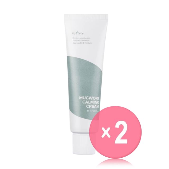Isntree-Mugwort Calming Cream 2pcs Bundle Set