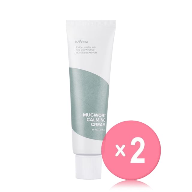 Isntree-Mugwort Calming Cream 2pcs Bundle Set