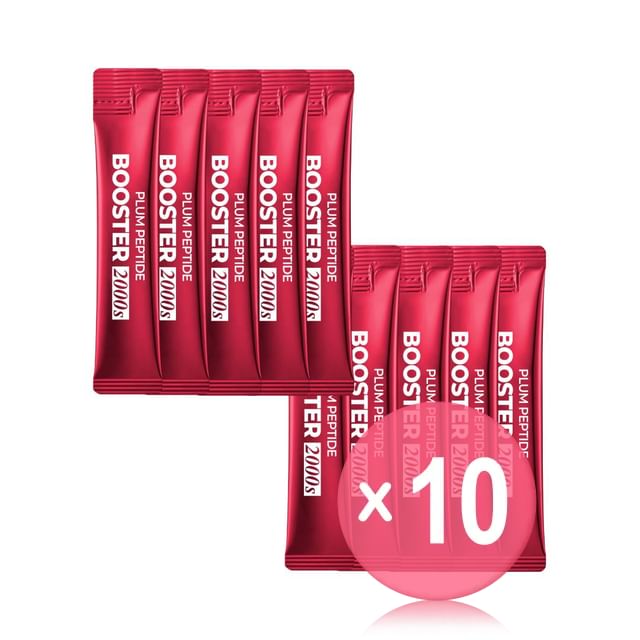 Isntree-Plum Peptide Booster 2000s Stick Pouch Set 10pcs Bundle Set