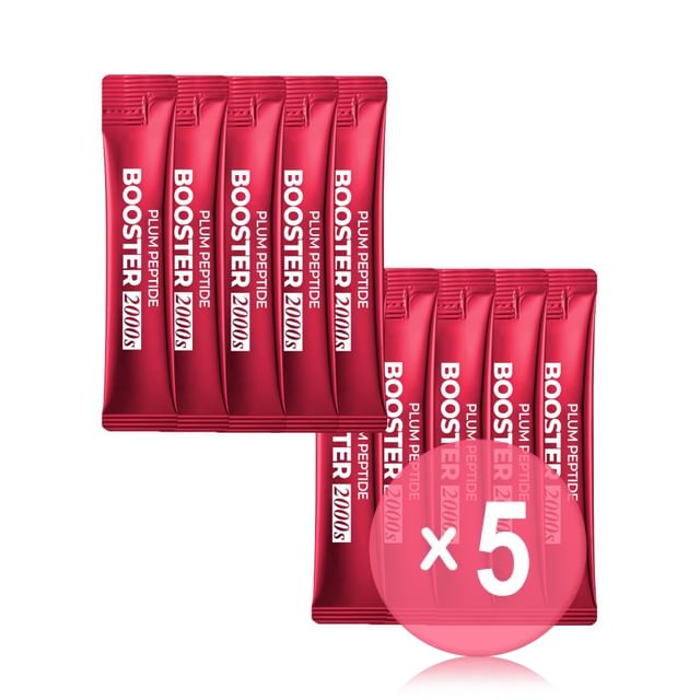 Isntree-Plum Peptide Booster 2000s Stick Pouch Set 5pcs Bundle Set