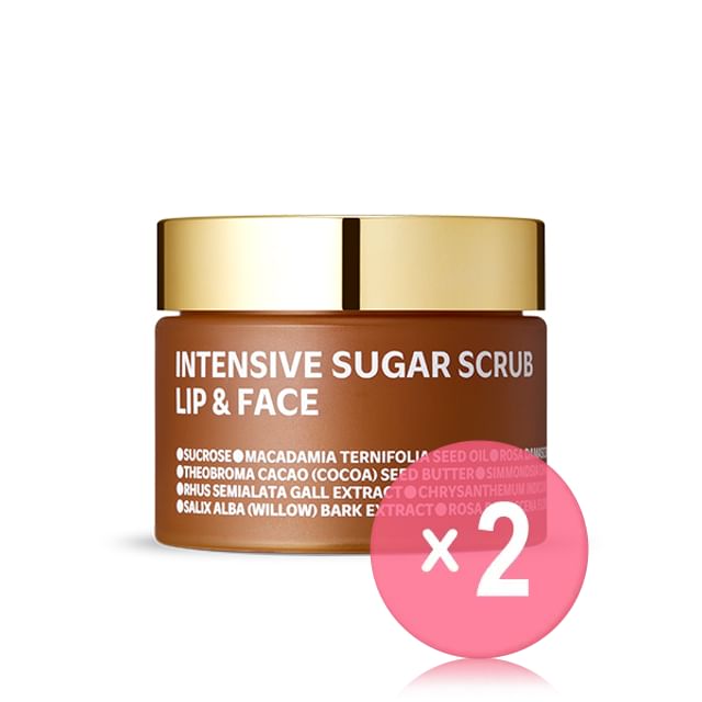 ISOI-Intensive Sugar Scrub Lip Face 2pcs Bundle Set