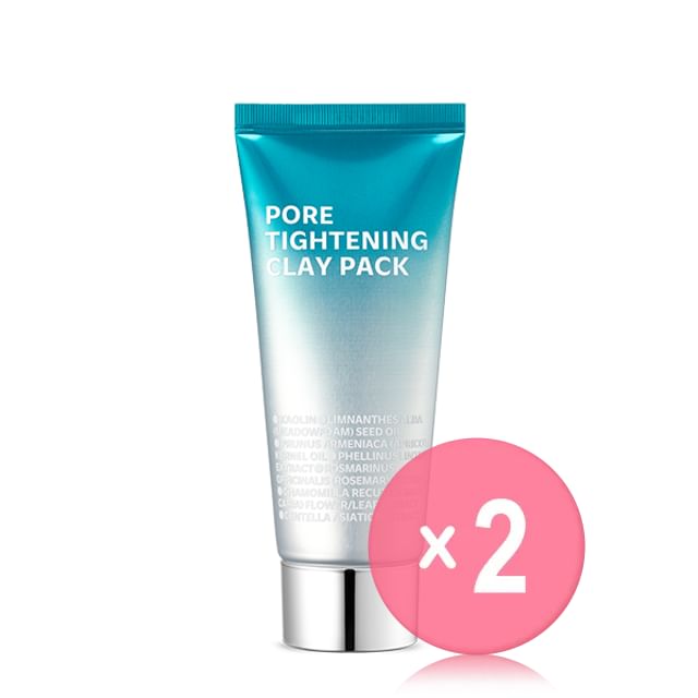 ISOI-Pore Tightening Clay Pack 2pcs Bundle Set
