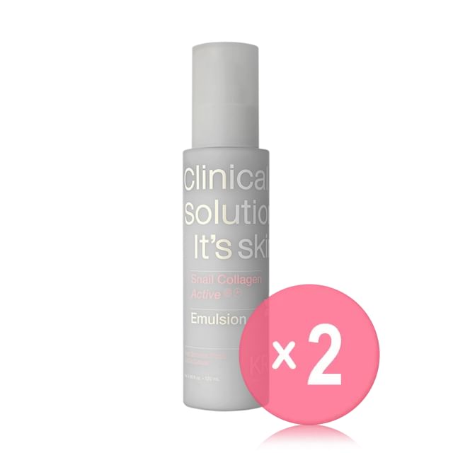 It-S SKIN-Snail Collagen Active Emulsion 2pcs Bundle Set