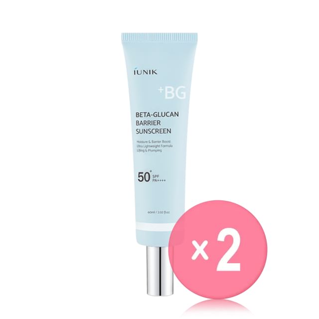 iUNIK-Beta-Glucan Barrier Sunscreen 2pcs Bundle Set