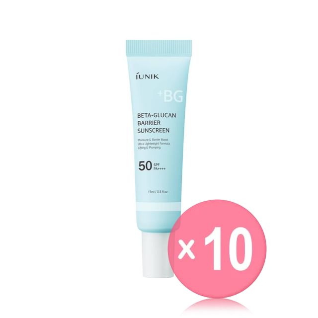 iUNIK-Beta-Glucan Barrier Sunscreen Mini 10pcs Bundle Set