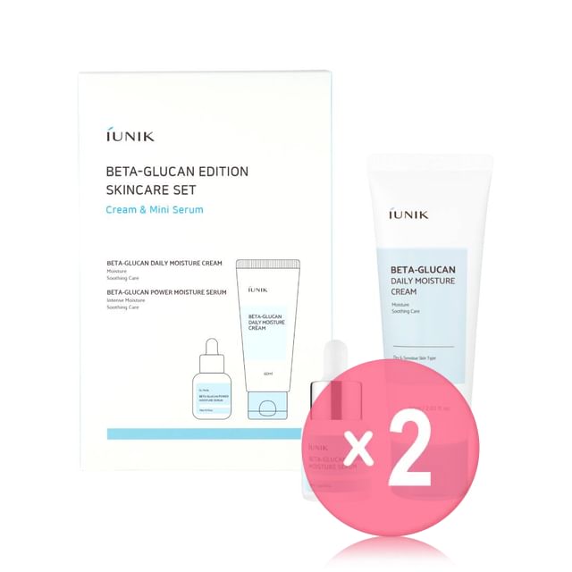 iUNIK-Beta-Glucan Edition Skincare Set 2pcs Bundle Set