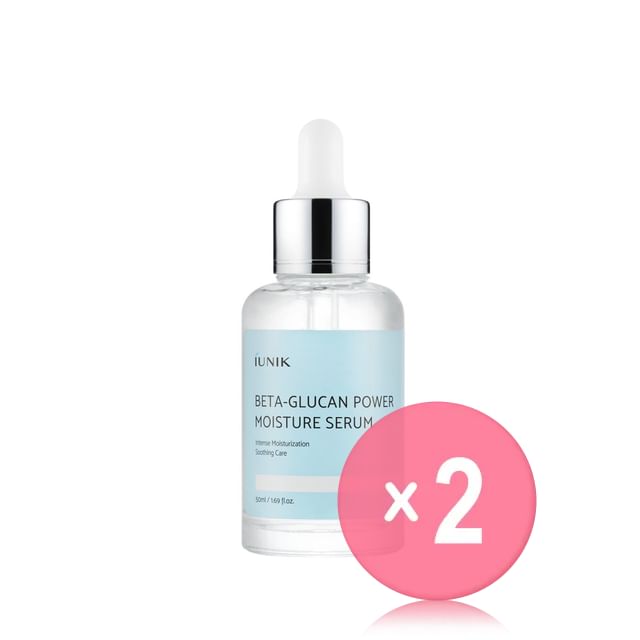 iUNIK-Beta-Glucan Power Moisture Serum 2pcs Bundle Set
