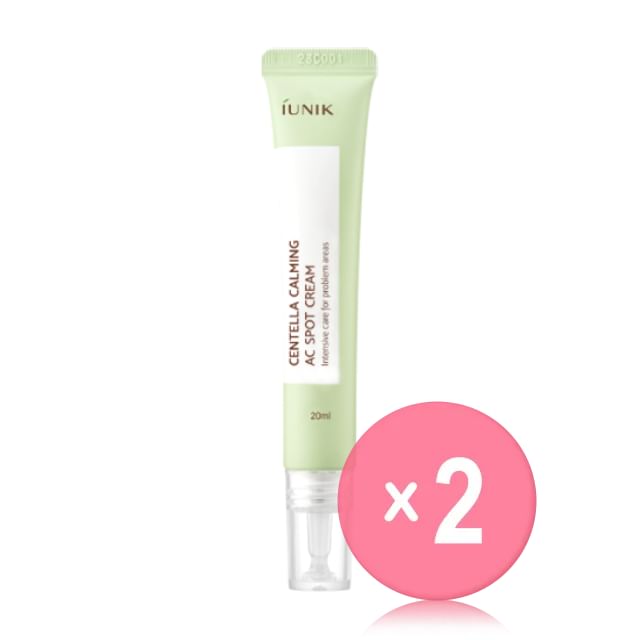 iUNIK-Centella Calming AC Spot Cream 2pcs Bundle Set