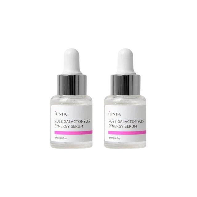 iUNIK-Rose Galactomyces Synergy Serum Mini Bundle Set