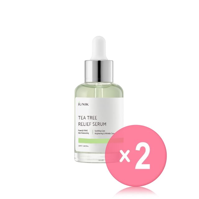 iUNIK-Tea Tree Relief Serum 50ml 2pcs Bundle Set
