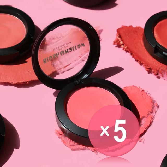 J-Cat-Blush Mallow Soft Blusher - 6 Colors 5pcs Bundle Set