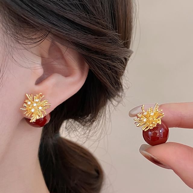 Jael-Bead Drop Earring
