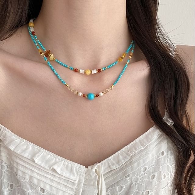 Jael-Bead Necklace