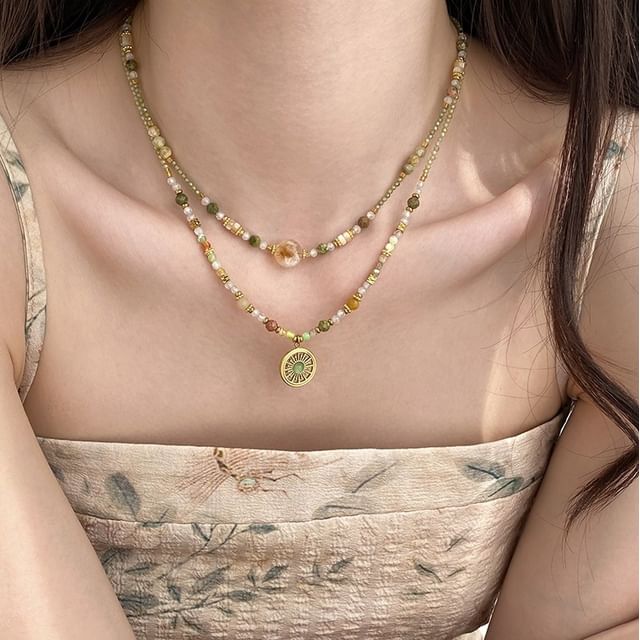 Jael-Bead Necklace