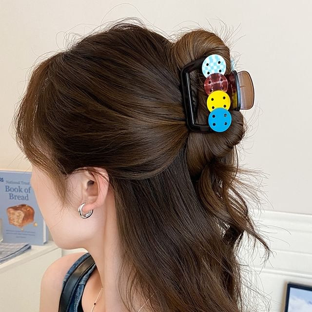 Jael-Button Hair Claw Clip