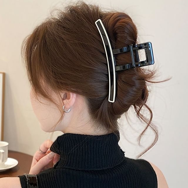 Jael-Contrast Trim Hair Claw