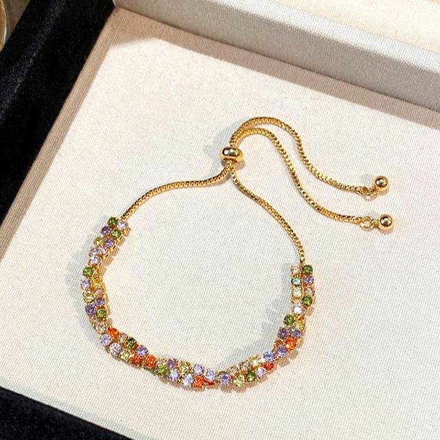 Jael-CZ Twisted Bracelet