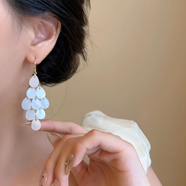 Jael-Disc Dangle Earring