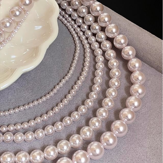 Jael-Faux Pearl Necklace