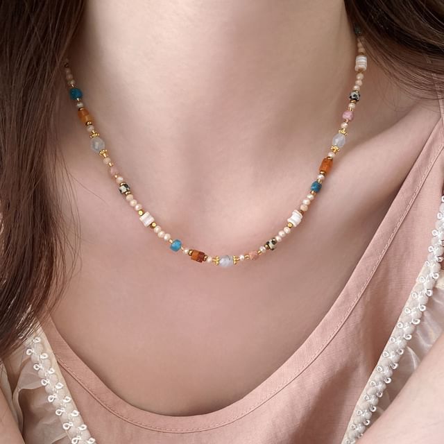 Jael-Gemstone Necklace