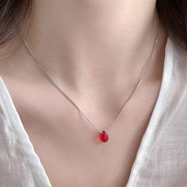Jael-Gemstone Pendant Necklace