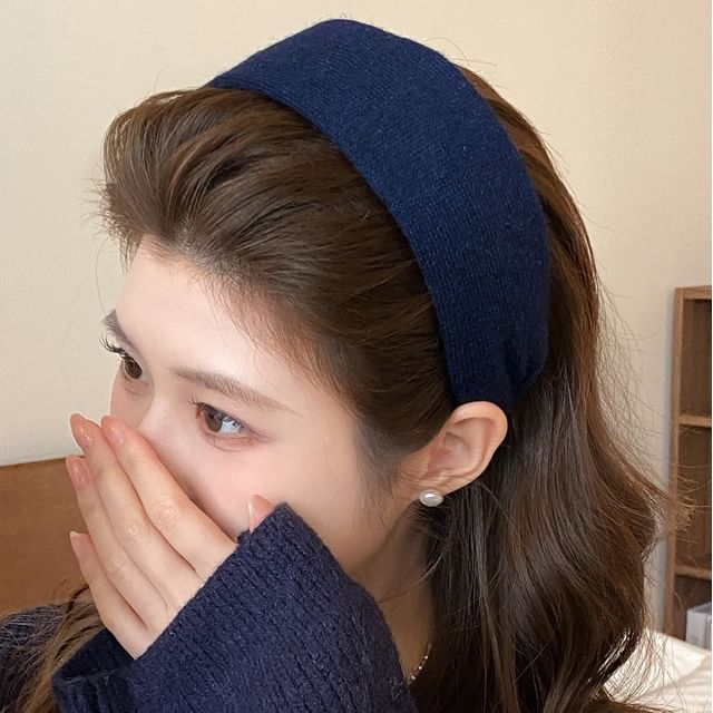 Jael-Knit Plain Headband