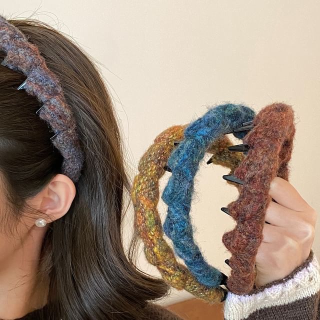 Jael-Melange Fabric Headband