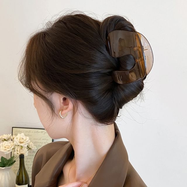 Jael-Plain Acetate Hair Claw Clip