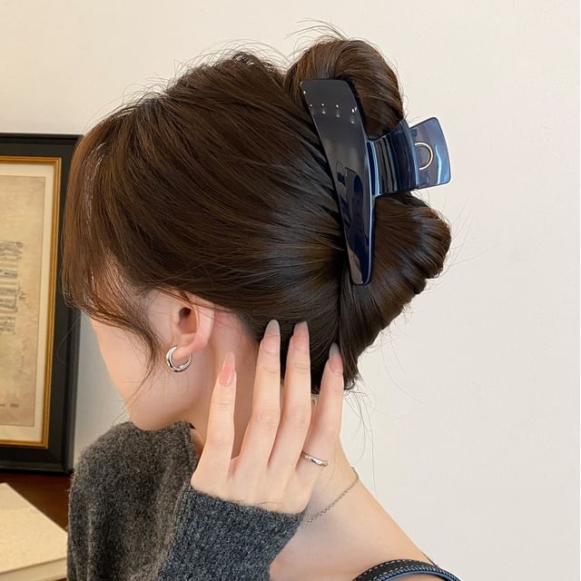 Jael-Plain Acetate Hair Claw Clip