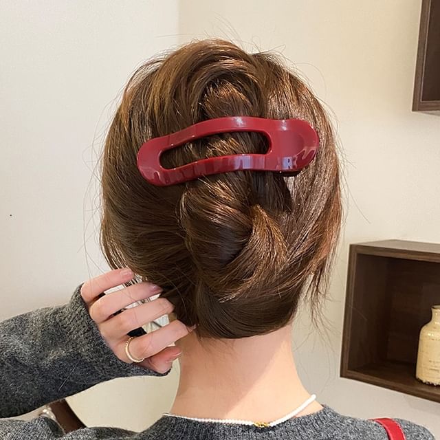 Jael-Plain Acetate Hair Clip
