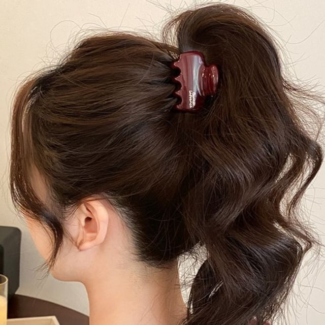 Jael-Plain Resin Hair Claw Clip