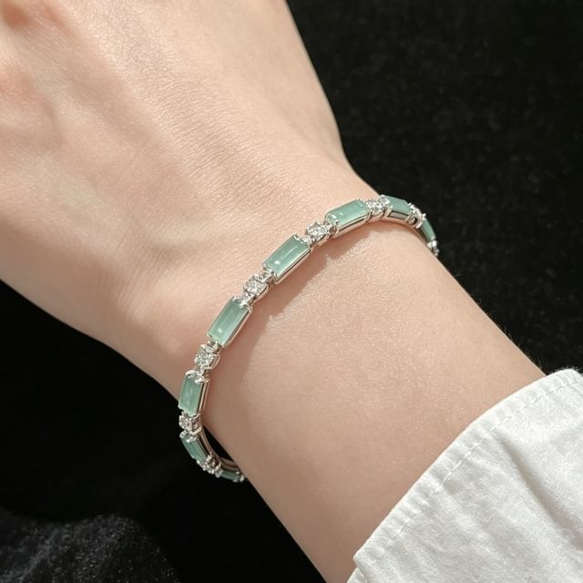 Jael-Rhinestone Bracelet