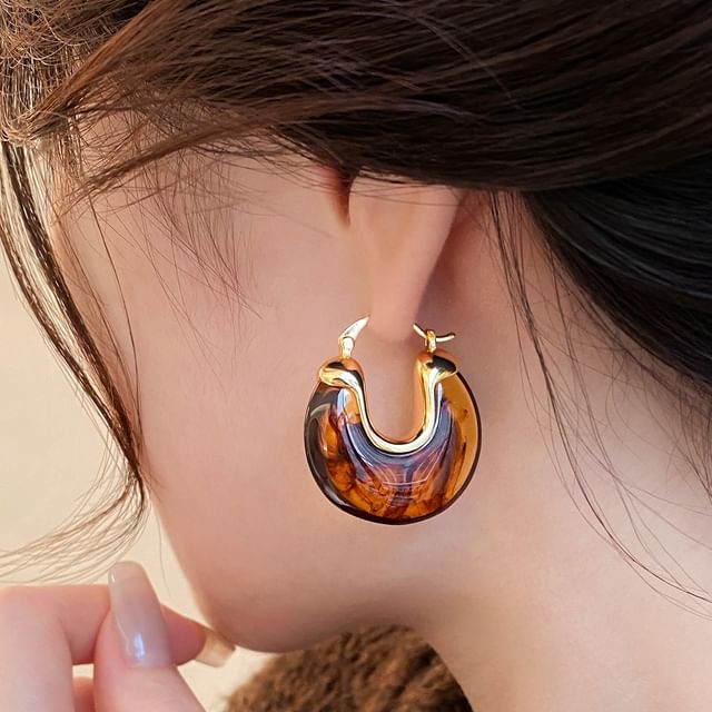 Jael-Statement Hoop Earring