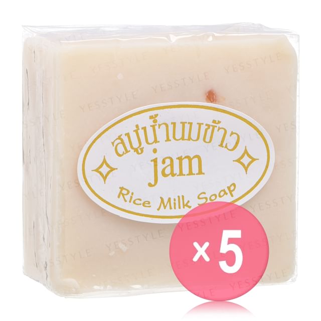 jam-Rice Milk Soap 5pcs Bundle Set