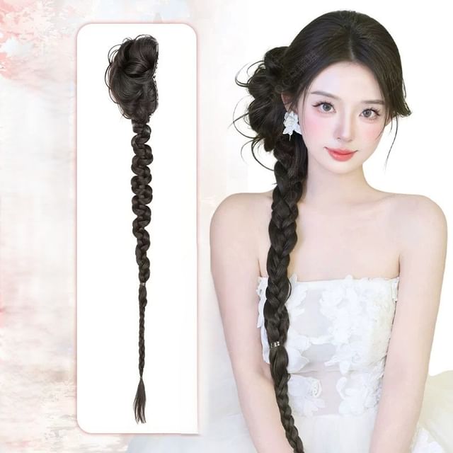 Jasmintinea-Braided Ponytail Hair Extension