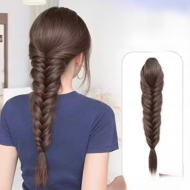 Jasmintinea-Braided Ponytail Hair Extension