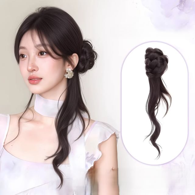 Jasmintinea-Braided Ponytail