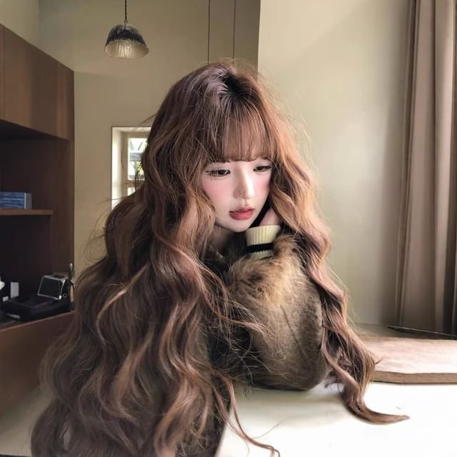 Jasmintinea-Long Full Wig - Curly