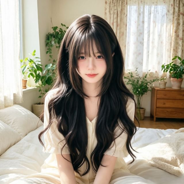 Jasmintinea-Long Full Wig - Curly